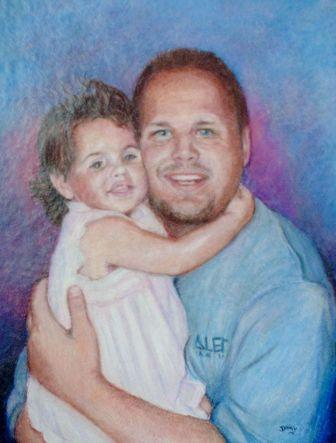 Pencil Paintings - Pencil Portraits - Prismacolor Portraits - Portraits of Infants and Children